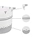 Extra Large Cotton Rope Storage Basket, 20