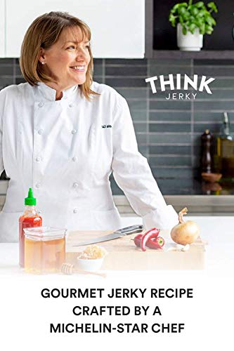 Sriracha Honey Turkey Jerky by Think Jerky - Delicious Chef Crafted Jerky - Free-Range Turkey With No Gluten or Antibiotics Added - Healthy Protein Snack Low in Calories and Fat - 2.2 Ounce (4 Pack)