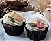 Brown Paper Cupcake Liners - MADE IN USA- Fluted Cupcake Holder Cups for Baking Muffins, - Food-Grade, Odorless, Non-Stick, - Fits Standard Pans, 2 x 1 1/4 - 500 pc.