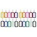 KLOUD City 20 Pcs Assorted Colors Plastic Square-shape Tag