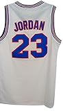 WELETION Youth 23 Space Moive Jersey Kids Basketball Jersey White M