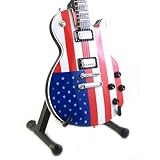 Mini Guitar AEROSMITH JOE PERRY US Flag