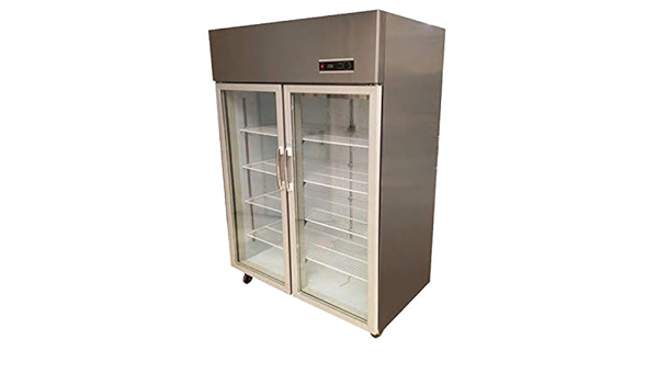 armario expositor nevera refrigerada en acero inoxidable 2 ...