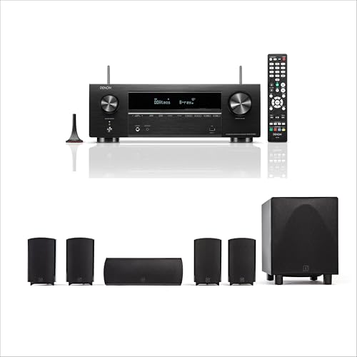 Definitive Technology ProCinema 6D 5.1 Channel Home Theater System with Denon AVR-X1700H AV Receiver Bundle