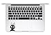 Jiji Peeking Kiki's Delivery Service Studio Ghibli Hayao Miyazaki Apple Macbook Laptop Trackpad Keyboard Vinyl Sticker Decal