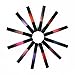 Anself 12Pcs Metallic Nude Lip Tint Velvet Matte Liquid Lipstick Pigment Long Lasting Lippenstift Lip Gloss