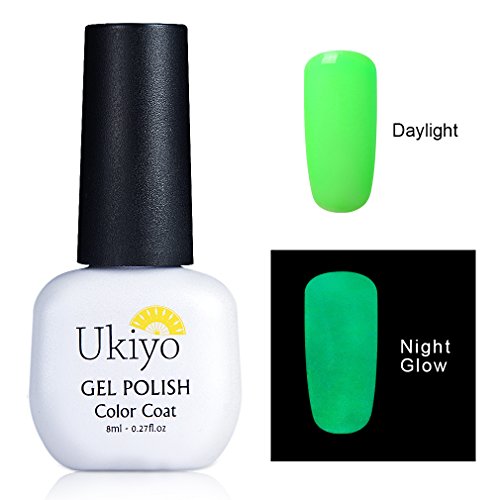Ukiyo Night Glow Gel Nail Polish Effect UV LED Soak Off UV LED 8ml/0.27fl.oz Dramatic Manicure Decor Kit Nail Art 6703 Ukiyo Night Glow Gel Nail Polish Effect UV LED Soak Off UV LED 8ml/0.27fl.oz Dramatic Manicure Decor Kit Nail Art 6703
