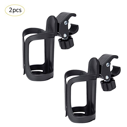 per Baby Stroller Cup Holder Feeding Bottle Fixed Mount Universal for Baby Carriage Strollers Children Tricycles Toddlers Bikes (2pack) - Thumbnail 7