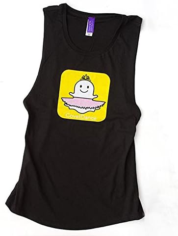 Covet Dance SNAPCHAT BALLERINA Muscle Tank (Small)