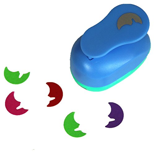 CADY Hole Puncher 1 Inch Paper Punch, (3 Pack Pigeons, Rabbits, Moon - Personalized Paper Craft Punchers Shapes Set - for Scrapbook Engraving Kids Artwork - Greeting Card Making DIY Crafts
