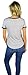 Distressed Logo Burnout Ringer Tee (Small, Bat Grey)