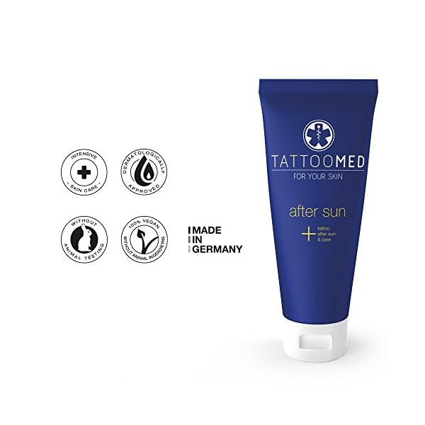 TattooMed-After-Sun-Cream-Lotion-For-Moisturizing-Sensitive-and-Sun-Damaged-Tattooed-Skin-1-x-100ml TattooMed After Sun - Cream Lotion For Moisturizing Sensitive and Sun Damaged Tattooed Skin - (1 x 100ml)