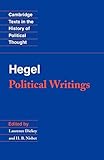 Hegel: Political Writings
