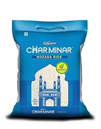 Kohinoor Charminar Rozana Rice, 5 kg Pack