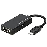 CyberTech (TM) Micro USB to HDMI MHL Replacement Adapter Compatible for Samsung I997 Infuse 4G, Galaxy S2, HTC Evo 3D, HTC Evo 4G Tablet, HTC Sensation 4G, HTC Flyer, HTC Jetstream