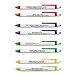 Genuine Fred BORROW MY PEN Subversive Pen Set, Set of 8, BMP,Multi Colored