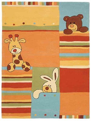 Wissenbach Kinderteppich Teppich Lifestyle Kids 2903 Tiere