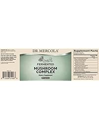 Dr. Mercola Fermentado Complejo de champiñones – 90 Cápsulas – Fabricado con Setas Orgánicas – 100% Certificado Orgánico, mer044, 1