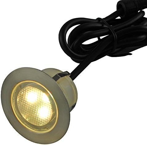 DEMASLED - 1W LED deck light - LED undergroup lamp - Flood light - Warm white - 12V
