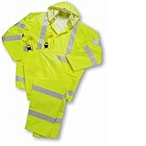 West Chester 4033 XL Hi Vis Rain suit Class 3, XL, Lime