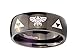 The Legend of Zelda Stainless Steel Triforce Costume Ring Black (8)