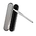 SMTTW 4-in-1 Multicolor pen-multi color pen in one-mechanical pens- Metal Cased Multifunction Pen - Black Ball Pen, Blue Ball Pen, Red Ball Pen and 0.5mm Mechanical Pencil (Silver)