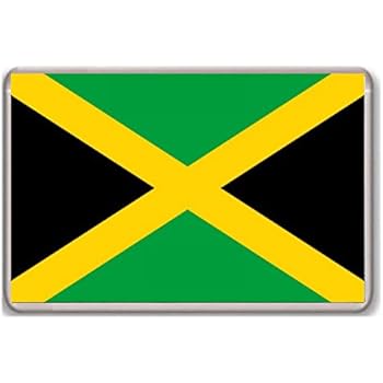 Flag of Jamaica fridge magnet