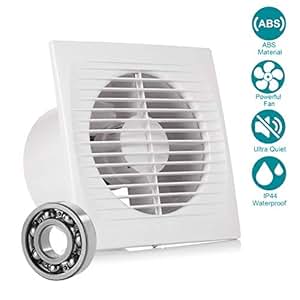 Ventilador de escape, HG Power 6"techo y soporte de pared silencio