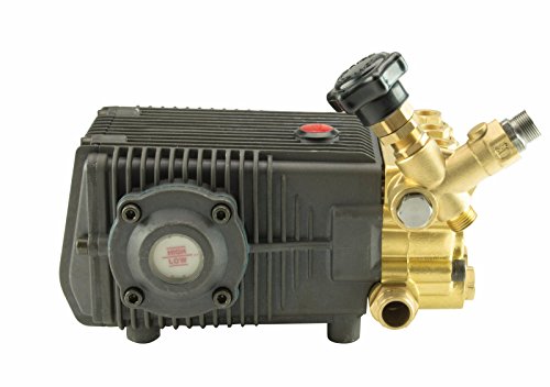 Erie Tools 6.1 GPM 5200 PSI Triplex Pressure Washer Pump - 1" Solid Male Shaft