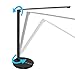 GOOLOO Metal LED Desk Lamp Eye-Caring Table Lamps, 11W, 5 Color Temperatures & 5 Brightness Levels, USB Charging Port, 30-Minute Timer, Adjustable Neck, Glare-Free, Touch Control, Memory Function