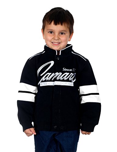 J.H. Design Kids Chevy Camaro Racing Style Jacket,Black,4T