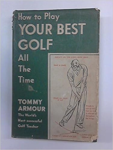 tommy armour golf book