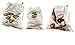 Kovot Set of 3 Cotton Muslin Produce Bags (Onions, Potatoes, and Small Mushrooms) - Machine Washable