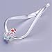 NYKKOLA Beautiful 925 Sterling Silver Unique Jewelry Classic Colorful Crystal Dangle Earrings