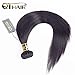 QTHAIR 12A Unprocessed Indian Virgin Hair Straight 3 Bundles (10