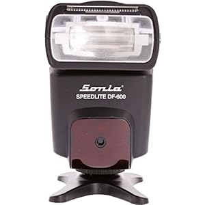 Sonia TTL Camera Flash Speedlite Speedlight DF600 for All Nikon DSLR Cameras GN 53