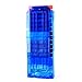 Bullet Clips, Yamix 4 Pack 12-Darts Quick Reload Clips Magazine Clips for nerf n strike elite blaster - Transparent Blue