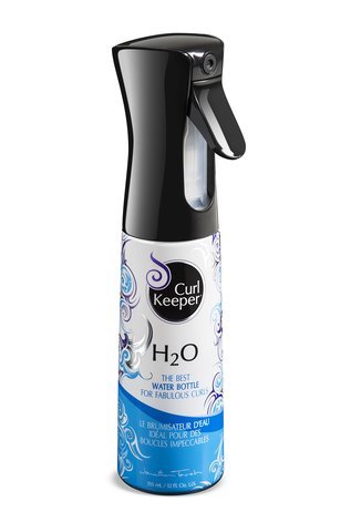 Curl Keeper H2O - The Best Water Bottle For Fabulous Curls (12 Ounces)