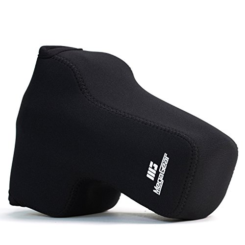 MegaGear MG1194 Canon EOS 200D, 800D (18-135 mm), 77D, 9000D, 2000D Ultraleichte Kameratasche aus Neopren - Schwarz – Bild 3