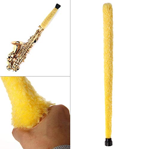 ZeHui Soft Cleaning Brush Cleaner Pad Saver for Alto Tenor Soprano Saxophone Woodwind Instrument Parts - Thumbnail 2