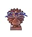 Matr Boomie, Hand Carved Solid Indian Rosewood Decorative Peacock Bird Spectacle Holder, Display Stand for Optical and Sun Glasses, Wooden Eyeglass Holder Stand for Desk, Office or Bedside Table