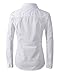 Beninos Women's Formal Work Wear White Simple Shirt