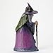 Enesco Jim Shore Heartwood Creek Witch with Cat Behind Gate Figurine, 9.375