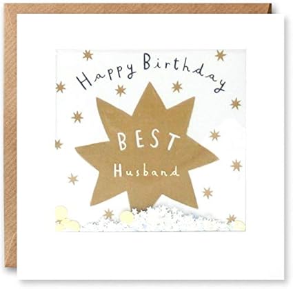 James Ellis Pt2878 Biglietto Di Auguri Di Compleanno Per Marito Con Scritta Best Husband Amazon It Cancelleria E Prodotti Per Ufficio