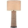 Coastal-Table-Lamp-Woven-Seagrass-Burlap-Drum-Shade-for-Living-Room-Family-Bedroom-Bedside-Nightstand-Office-360-Lighting Coastal Table Lamp Woven Seagrass Burlap Drum Shade for Living Room Family Bedroom Bedside Nightstand Office - 360…