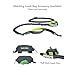 Tuff Mutt Hands-Free Waist Leash for Dog Walking, Running and Hiking, Adjustable Belt with Double Handle, Reflective Bungee Design for Large & Medium Dogs