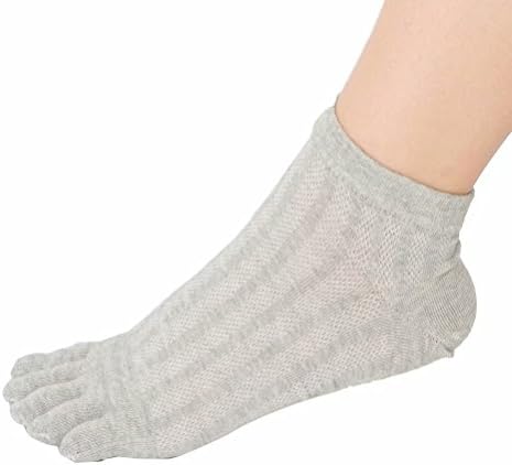 BEALTUY Men's Toe Socks Lightweight No-Show Five Fingers Running(4 Pack)