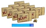 12 Boxes of RAW PRE-ROLLED tips (252 Total PRE-ROLLED Tips) + 1 Beamer Smoke Doob Tube