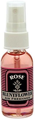 Blunt Flower Glass Bottle Oil Based Concentrated Air Freshener &amp; Oil Burner, Rose, 1 oz