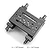 SMALLRIG Camera Mounting Plate, Tripod Mounting Plate 2 with 2pcs 15mm Railblock